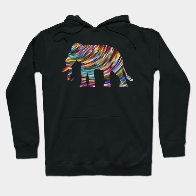 Psychedelic Elephant Hoodie by PsychedUp